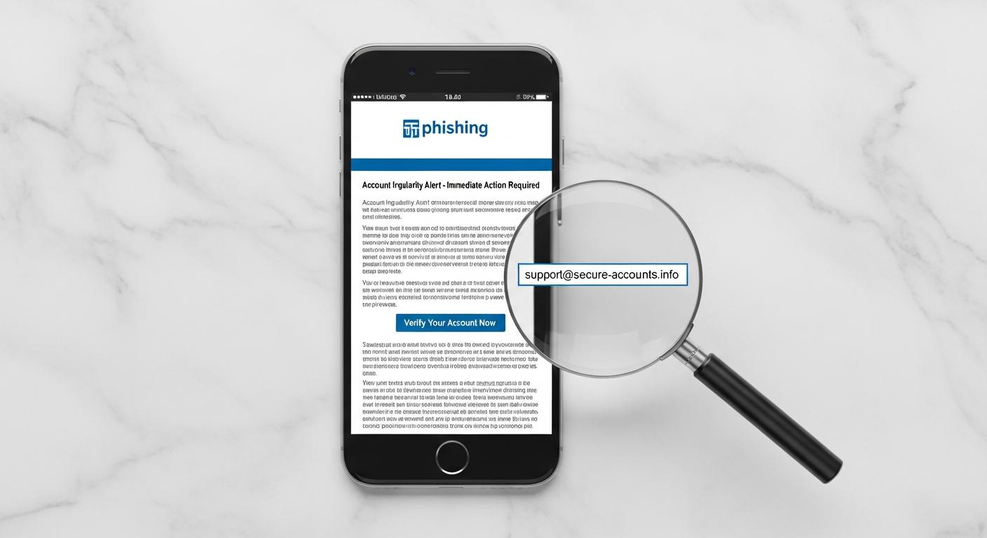 Person securely accessing online banking with multi-factor authentication, illustrating fraud prevention.