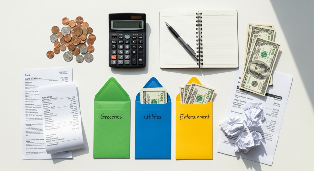 cash envelope budgeting method