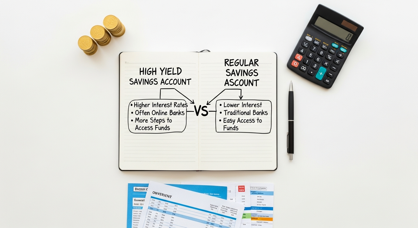 High Yield Savings Account Vs Regular Savings Account