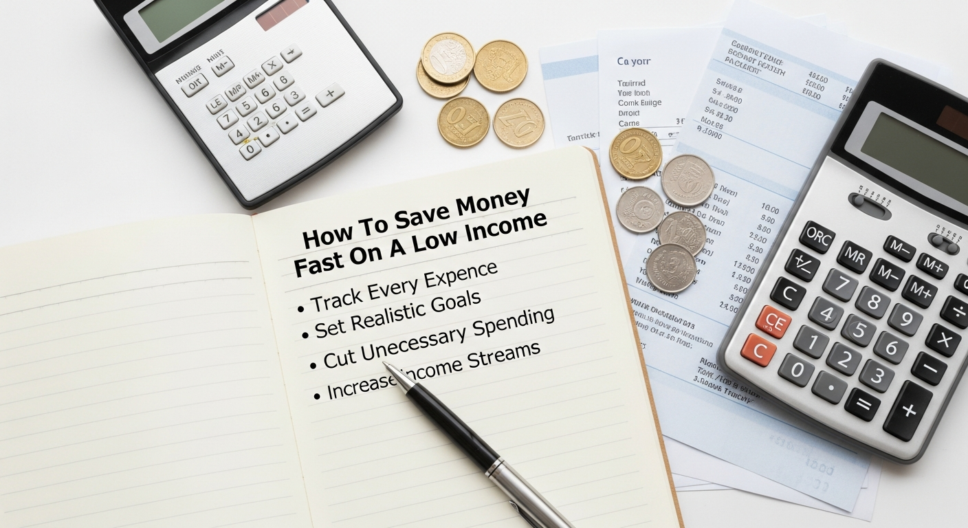 How To Save Money Fast On A Low Income