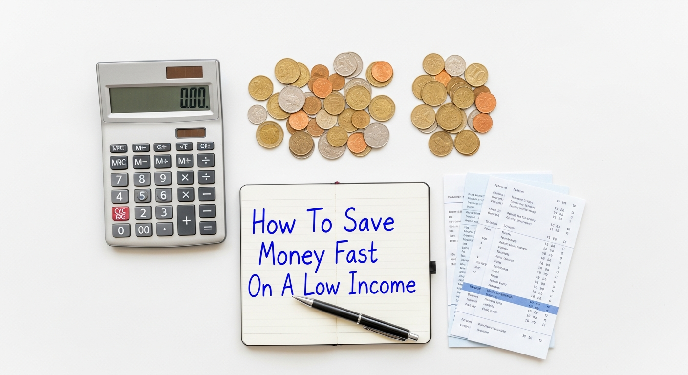 How To Save Money Fast On A Low Income