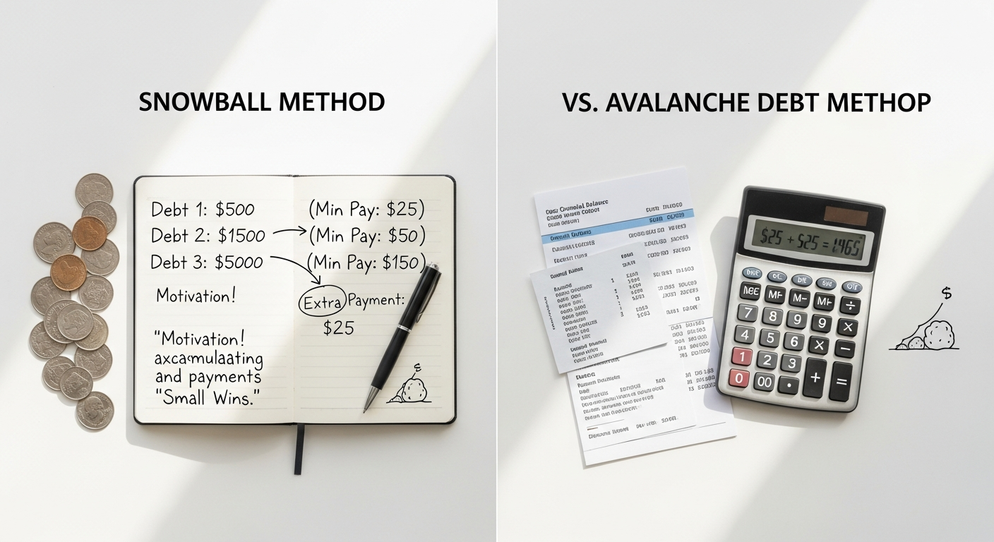 snowball vs avalanche debt payoff method