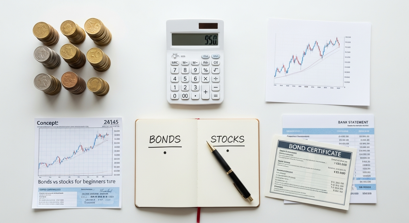 bonds vs stocks for beginners