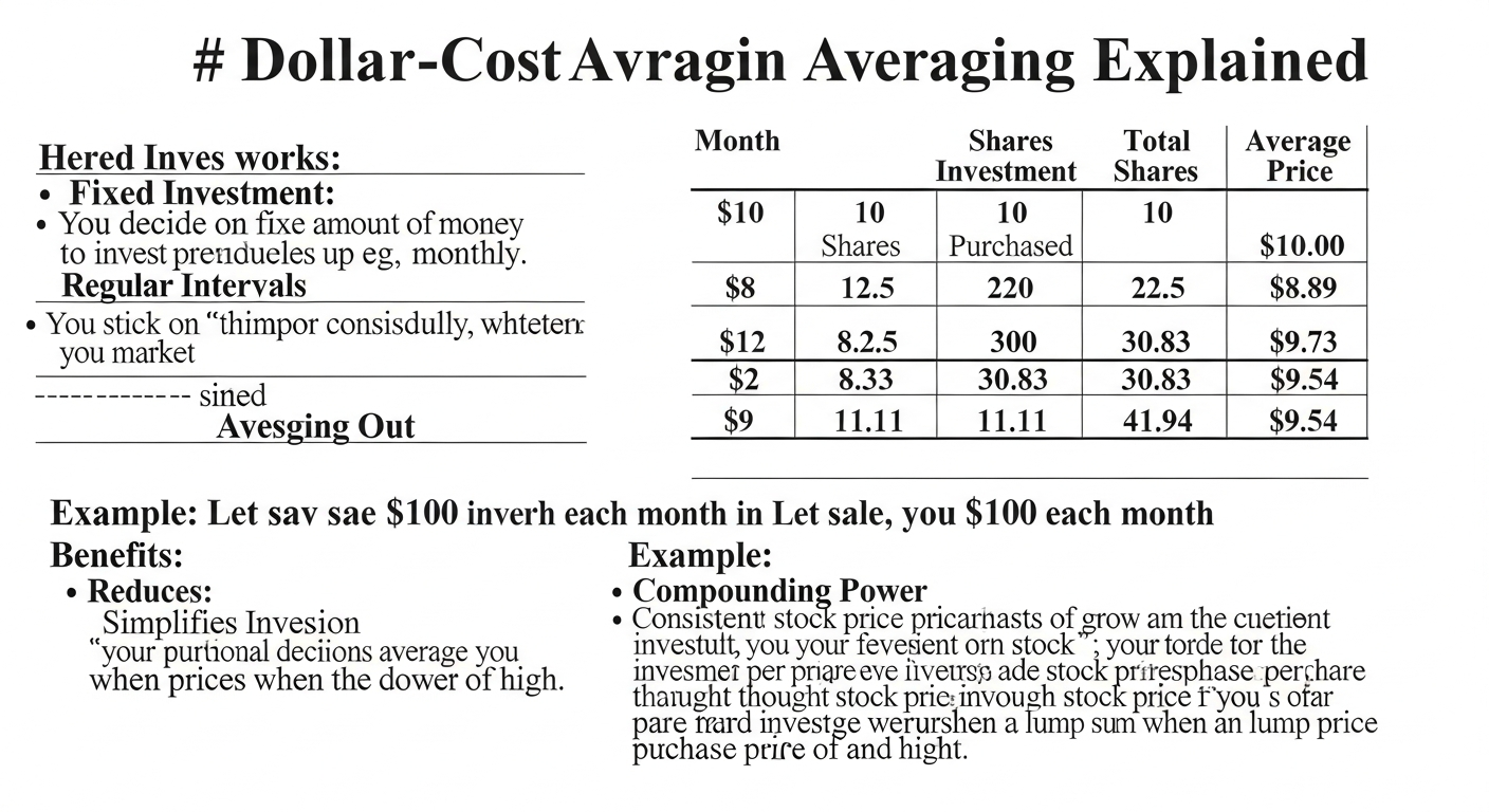 Dollar Cost Averaging Explained