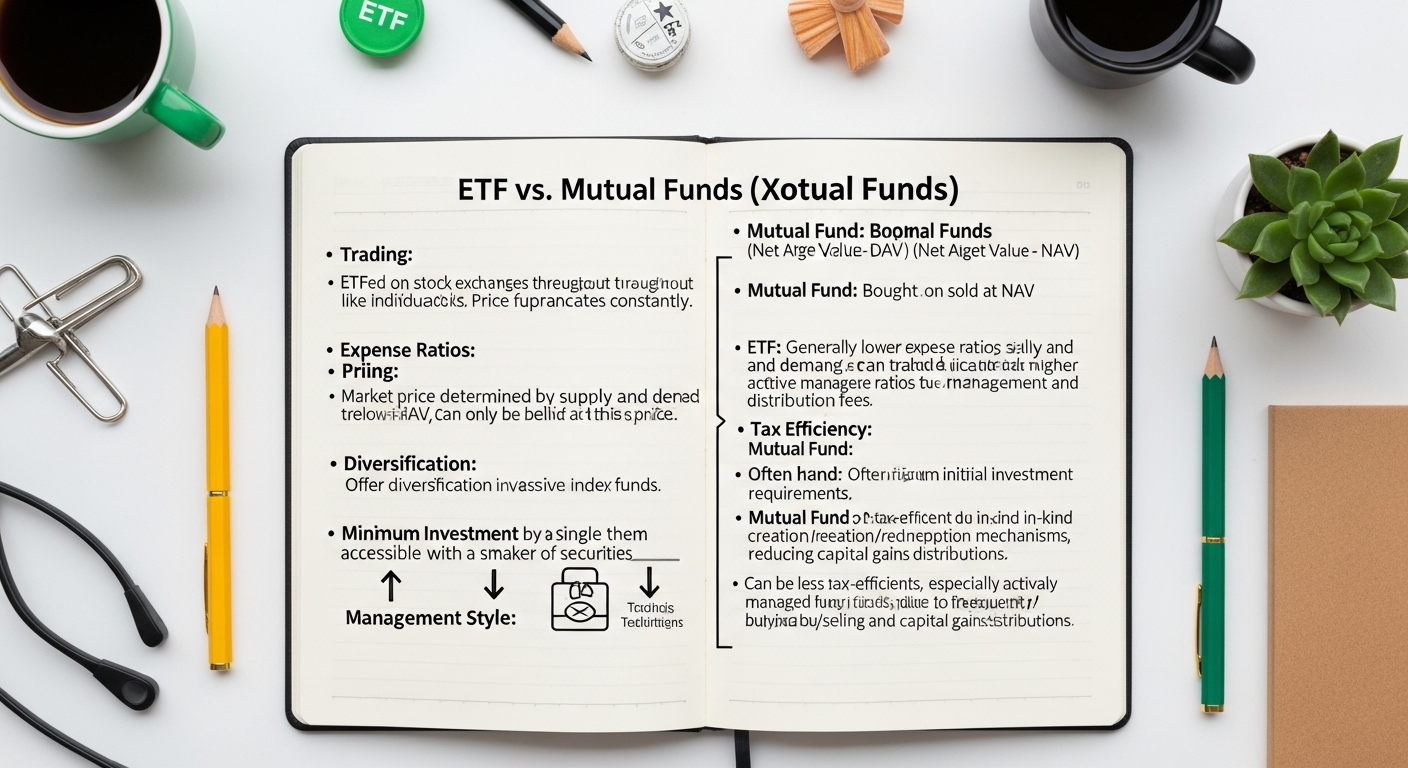 Etf Vs Mutual Funds Differences Explained