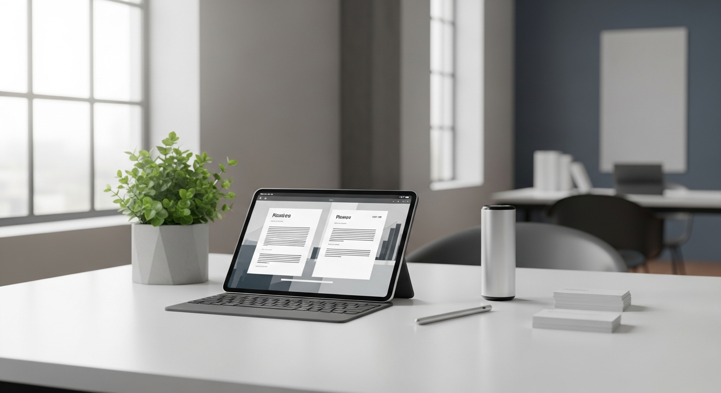 Digital banking illustration