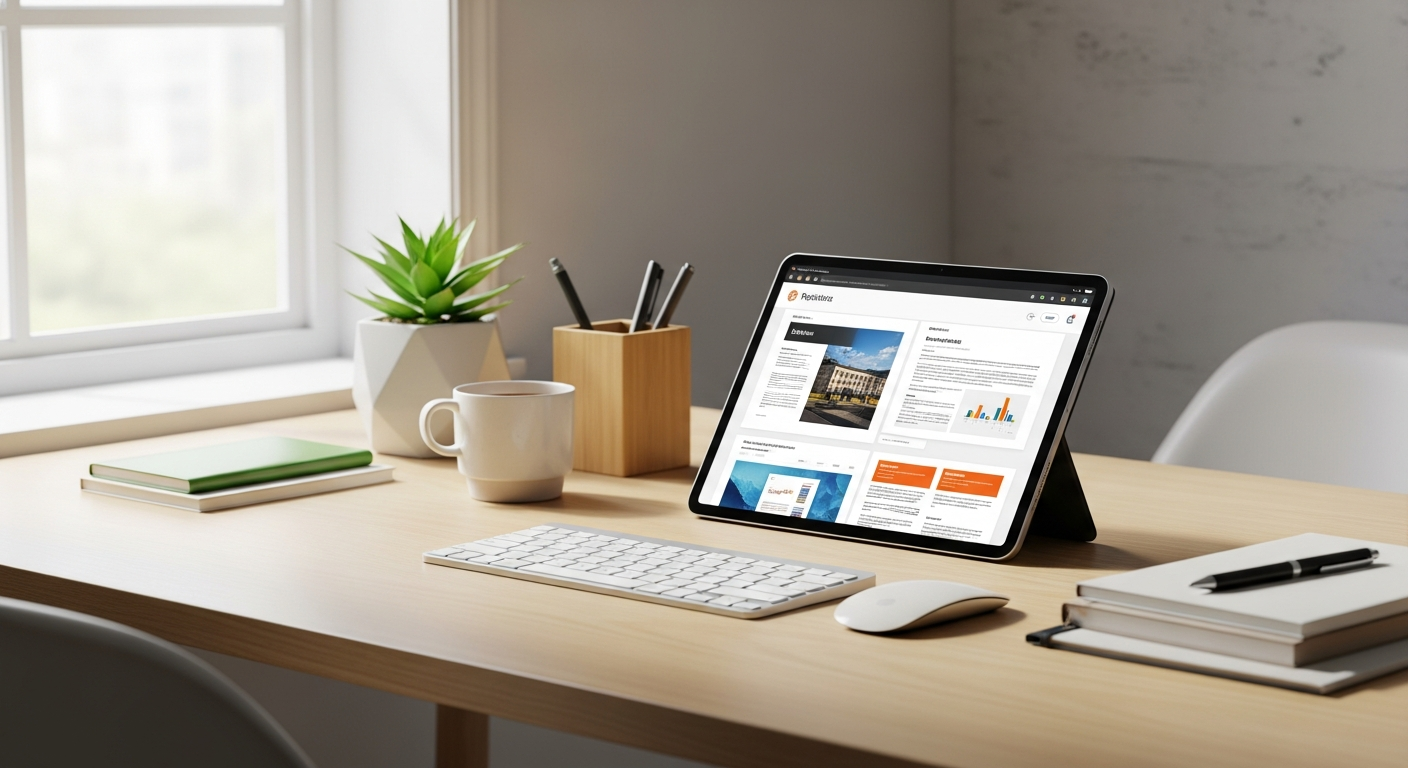 Digital banking illustration