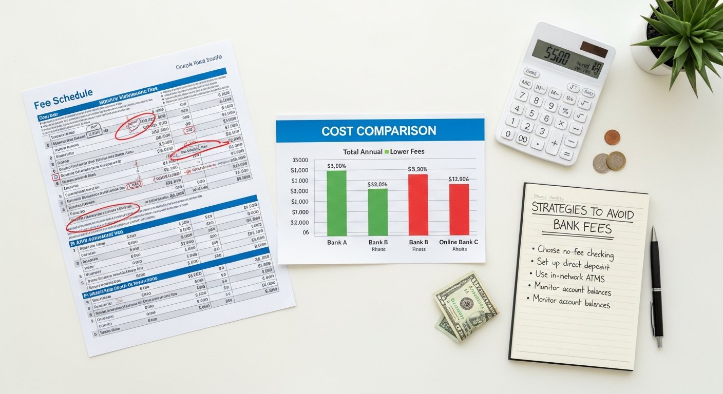 how avoid common banking fees