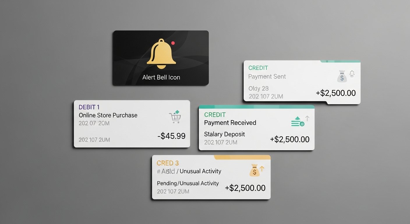how setup custom transaction alerts