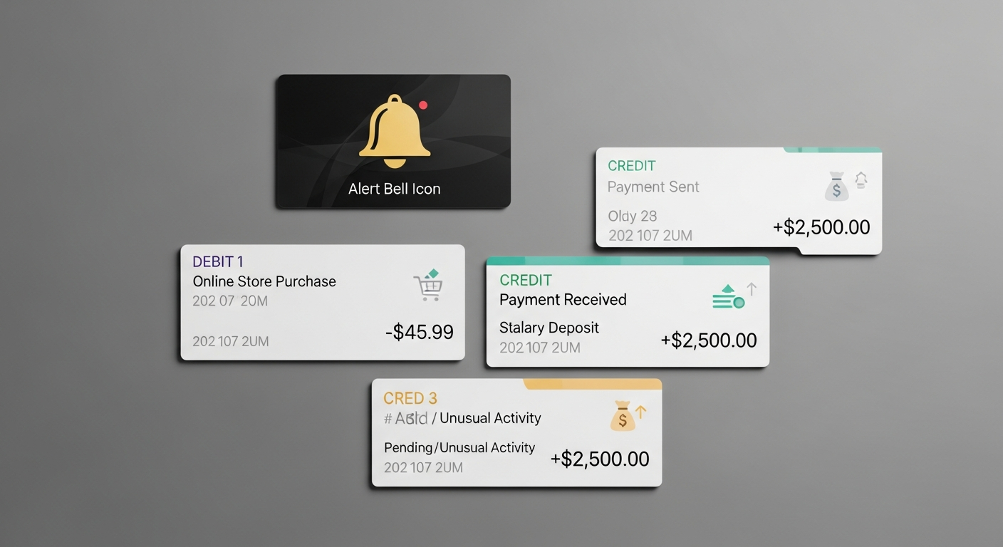 how setup custom transaction alerts