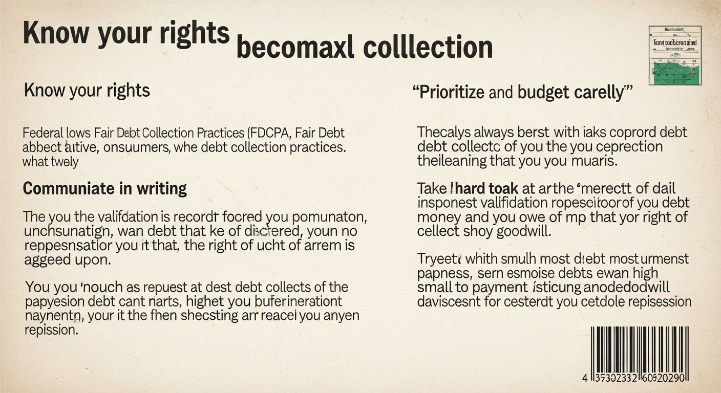 How To Cope With Debt Collection