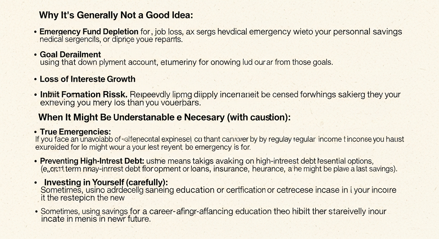 Is it a good idea to dip into your personal savings to start a business