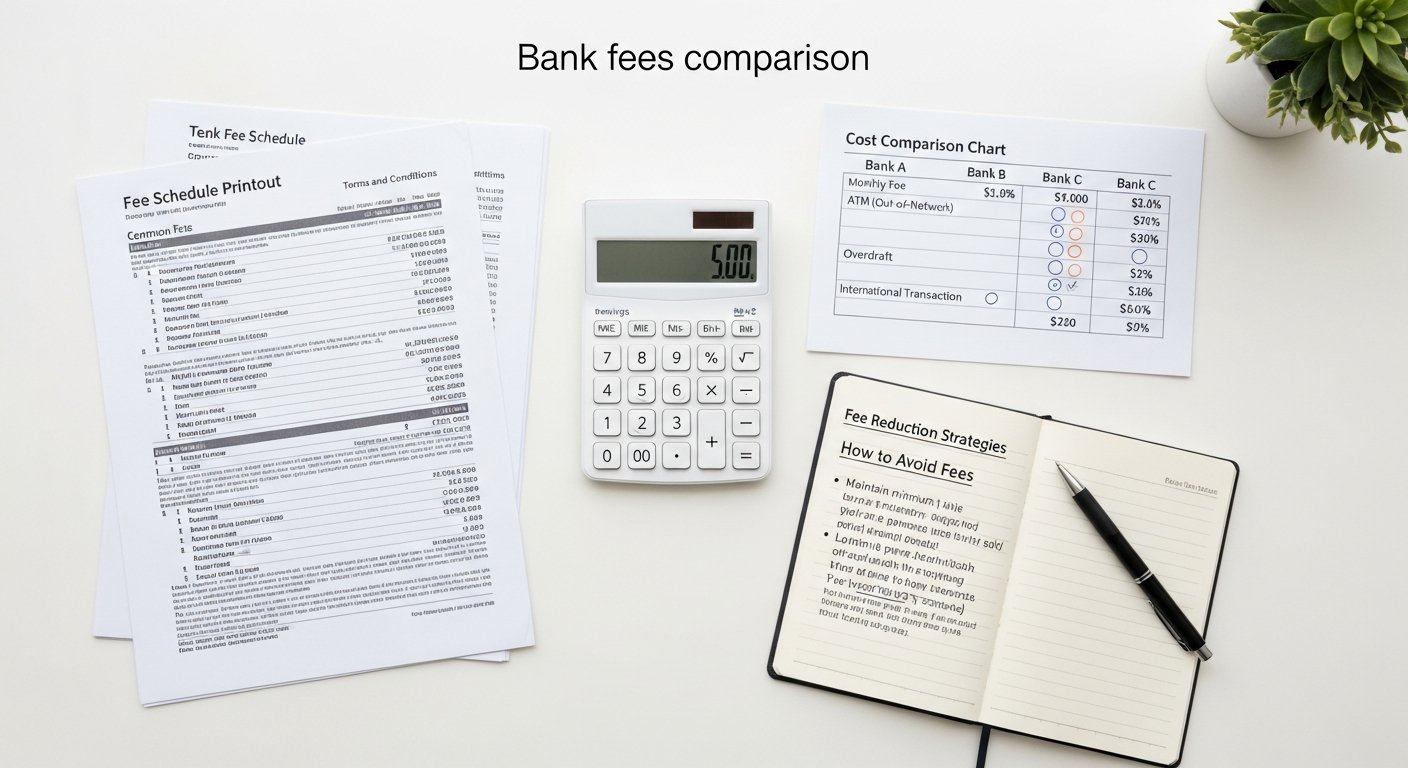 online banking fees comparison 2026