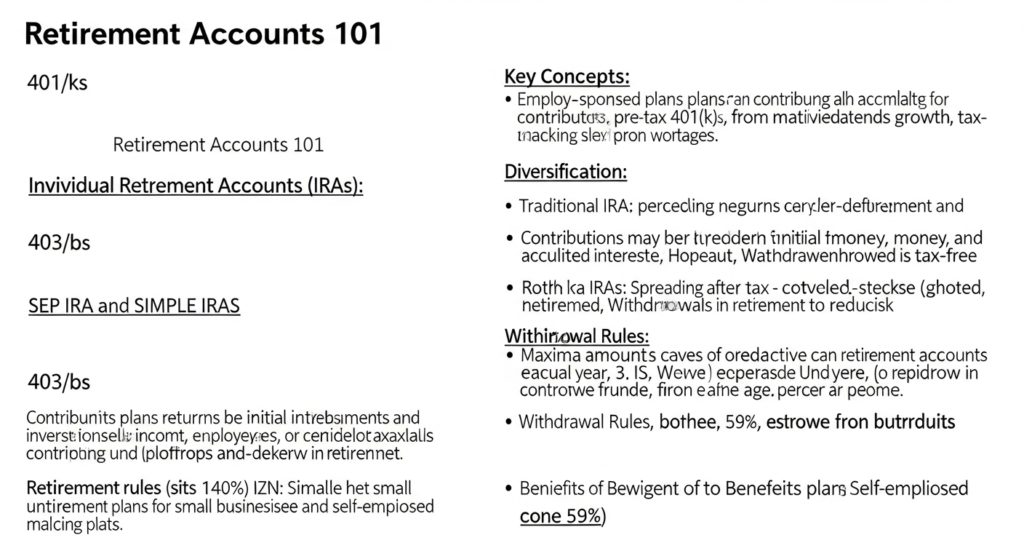 Retirement accounts 101