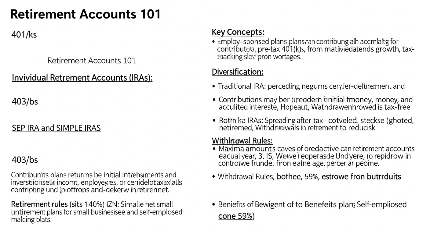 Retirement accounts 101