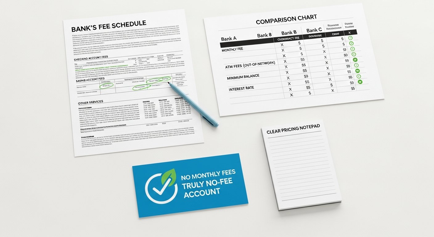 transparent fee structures online banks 2026