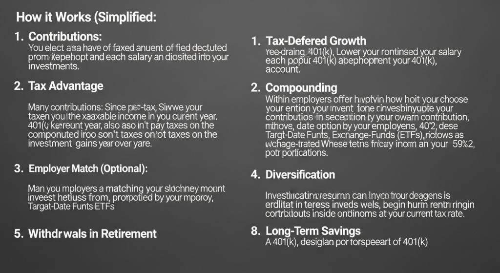 what is a 401k and how does it work