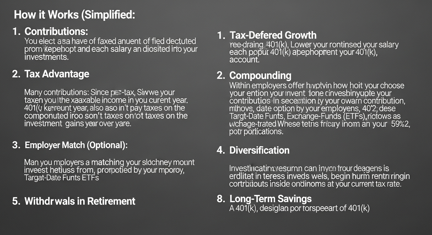 what is a 401k and how does it work