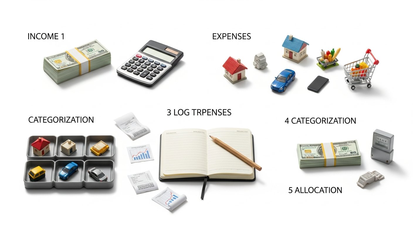 step 1: calculate your monthly net earnings accurately — how to create a personal budget step-by-step